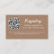 Baby Shower Registry QR Code Gentle Brown