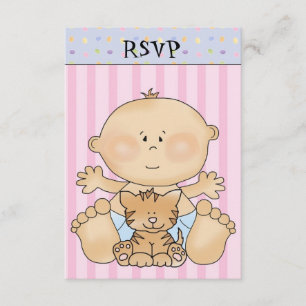 Baby Shower RSVP Card