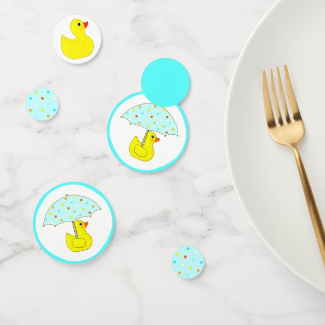 Baby Shower Rubber Duck Confetti (Group)
