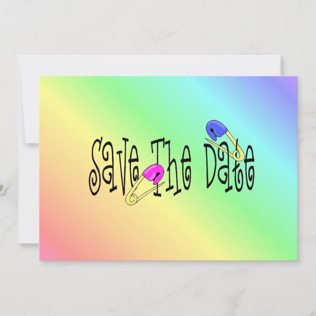 Baby Shower - SAVE THE DATE - Invitation (Front)