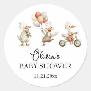 Baby Shower Silly Goose sticker