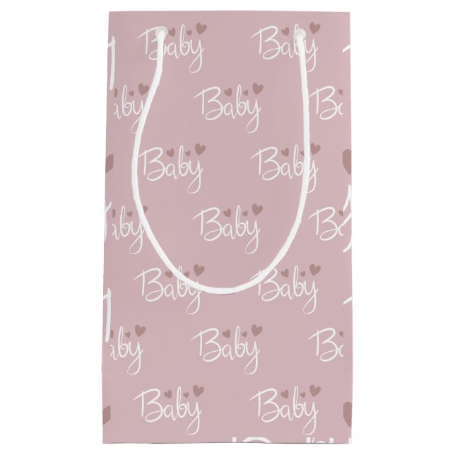 Baby Shower  Small Gift Bag (Front)