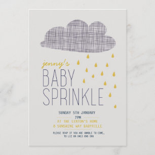 BABY SHOWER SPRINKLE INVITATION