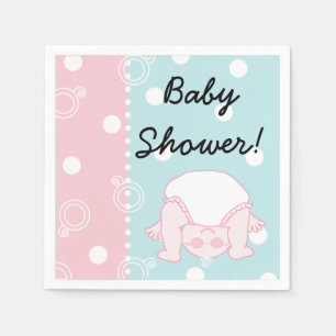 Baby Shower Standard Cocktail Napkin BABY