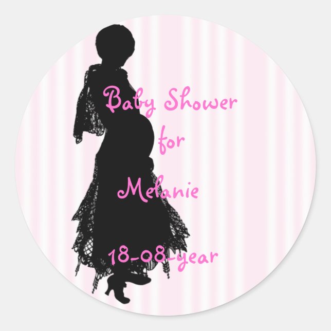 Baby Shower sticker (Front)