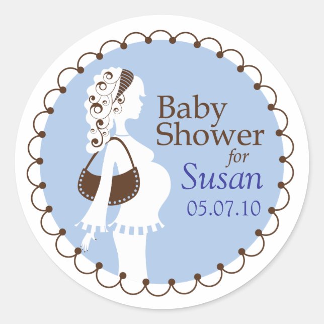 Baby Shower Sticker (Front)