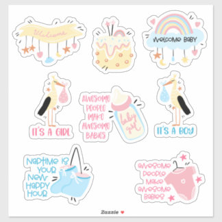 Baby Shower Stickers
