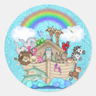 BABY SHOWER STICKERS FOR ENVELOPES & NOAHS ARK
