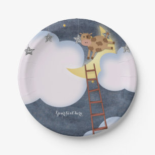 Baby Shower Storybook Nursery Rhyme Custom Party Paper Plate