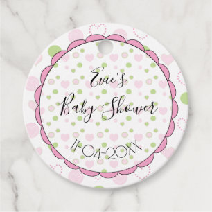 Baby Shower Sugar and Spice Favour Tags