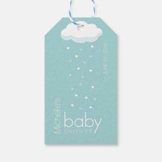 Baby Shower (Teal) Thank You Gift Tags