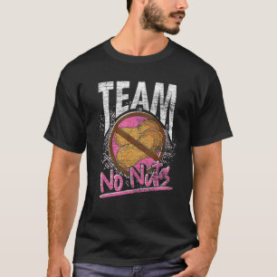 Baby Shower Team Girl Team No Nuts  Gender Reveal T-Shirt