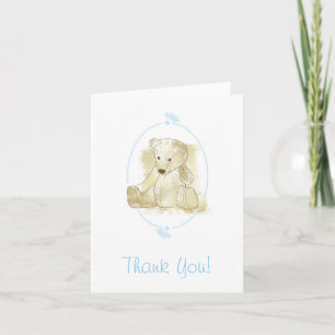 Baby Shower Thank You - Blue Card