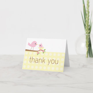 Baby Shower Thank You Card