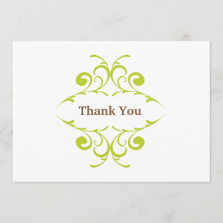 Baby Shower Thank You Card