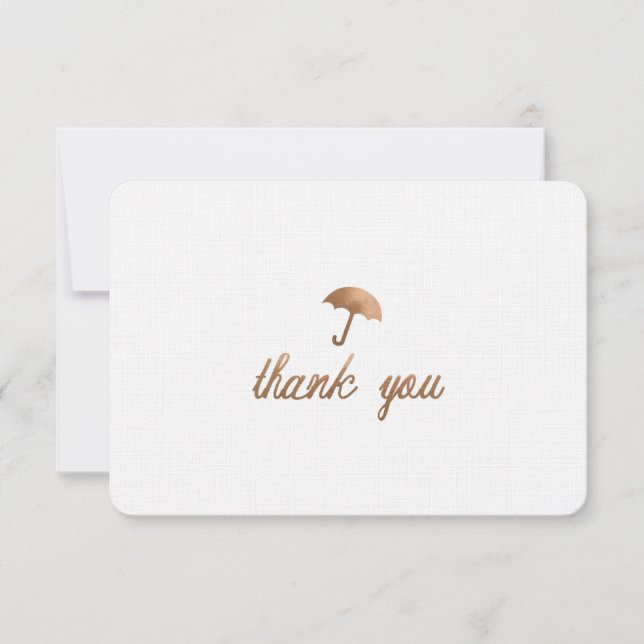 BABY SHOWER THANK YOU CARD-FLAT (Front)