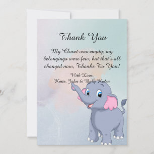 Baby Shower Thank You Cards