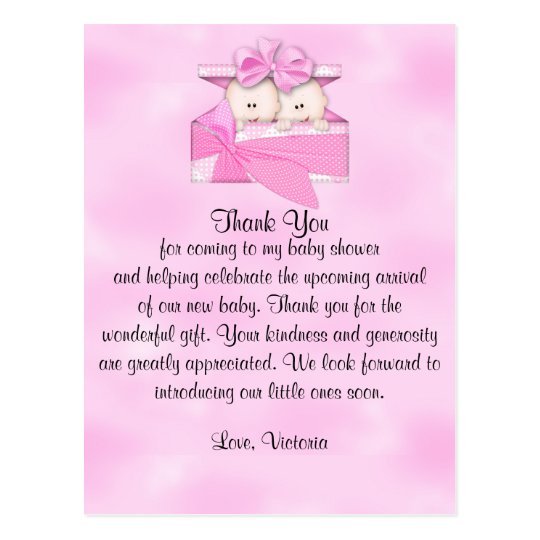 thank you for coming to my baby shower