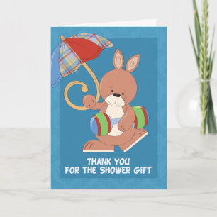 Baby Shower Thank You Note Card