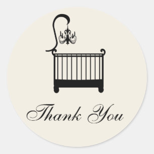 Baby Shower Thank You Sticker