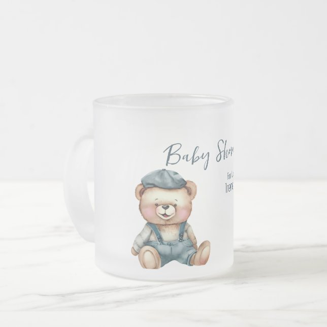 Baby Shower Theme Personalised Mug (Front Left)