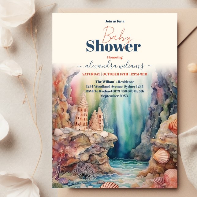  Baby Shower Under The Sea Invitation (Creator Uploaded)