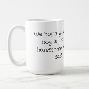 Baby shower watercolor cat coffee mug