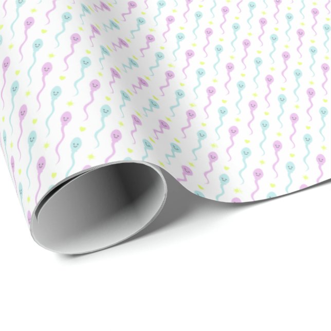 Baby Shower  Wrapping Paper (Roll Corner)