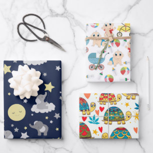 Baby Shower  Wrapping Paper Sheet