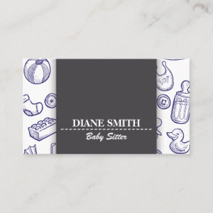 BABY SITTER MODERN STYLE BUSINESS CARD