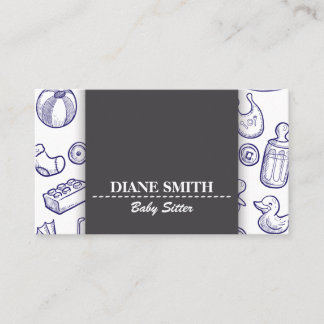 BABY SITTER MODERN STYLE BUSINESS CARD