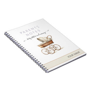 Baby Sitter Parents Meeting Notes Notebook
