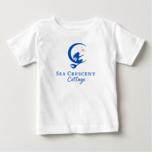 Baby size Tshirt Sea Crescent Cottage