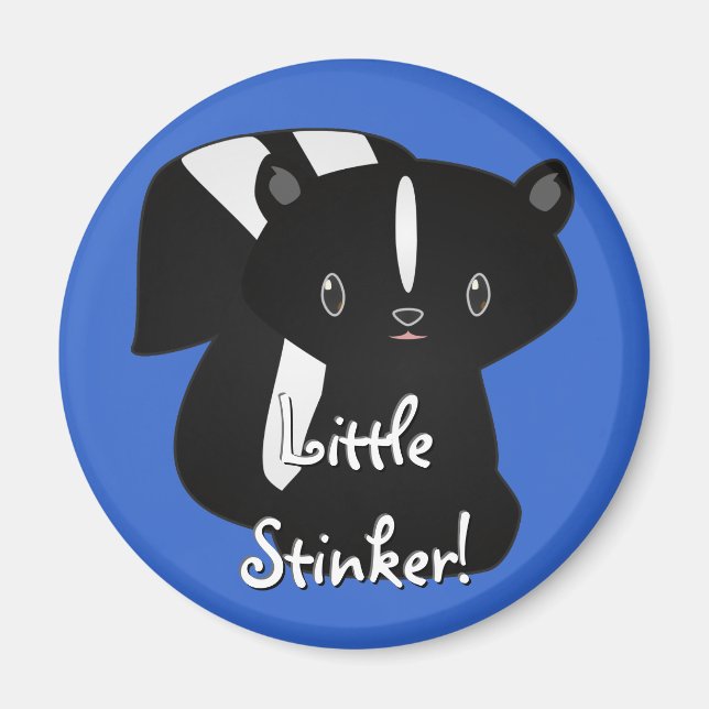 Baby Skunk Magnet (Front)