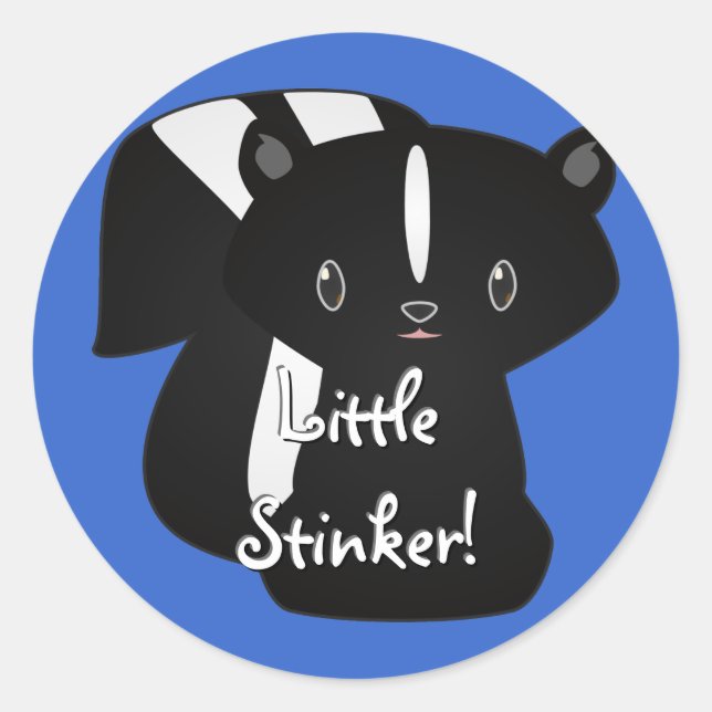 Baby Skunk Stickers (Front)