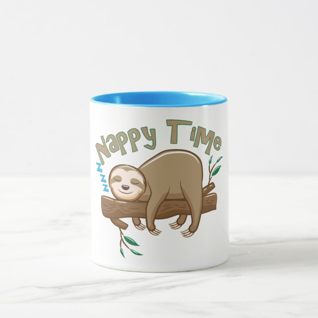 Baby Sloth Coffee  Mug (Center)
