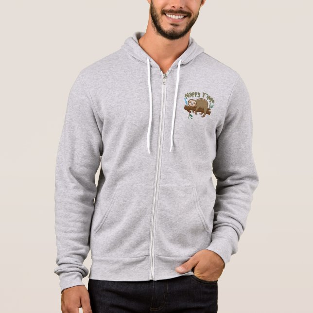  Baby Sloth Hoodie (Front)