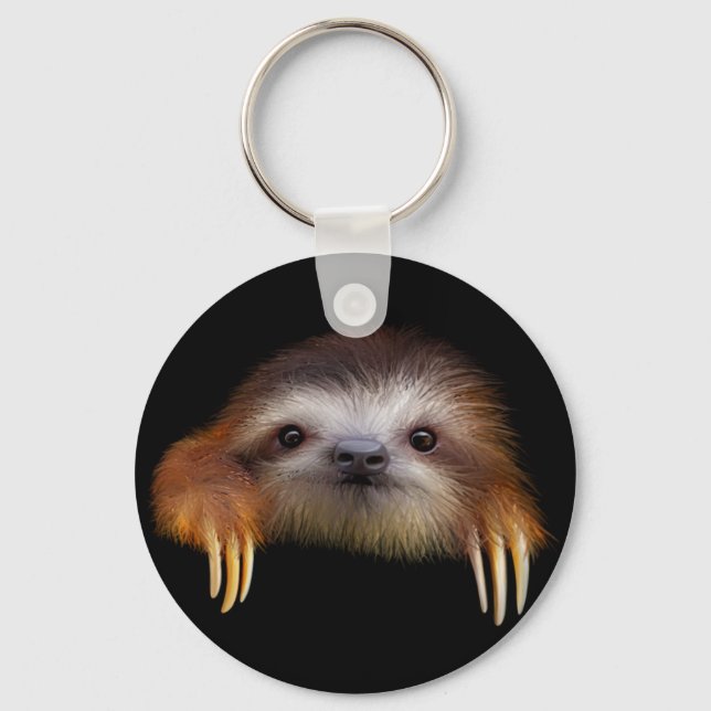 Baby Sloth Key Ring (Front)