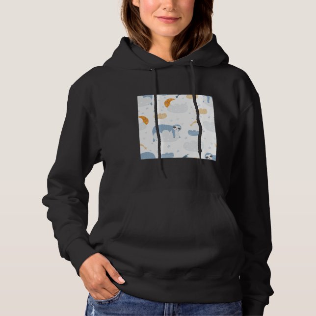 Baby Sloth Sky Hoodie (Front)