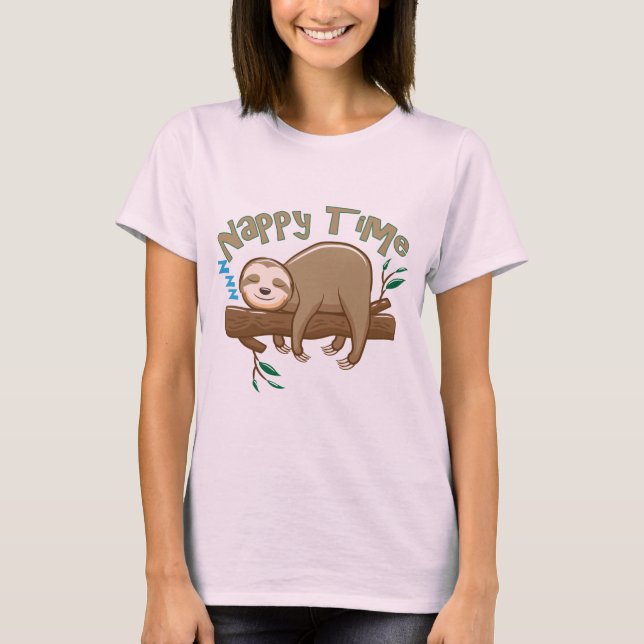  Baby Sloth T-Shirt (Front)