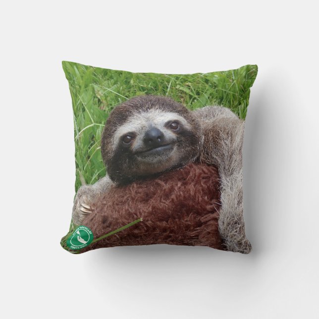 Baby Sloths Pillow for the Sloth lover (Front)