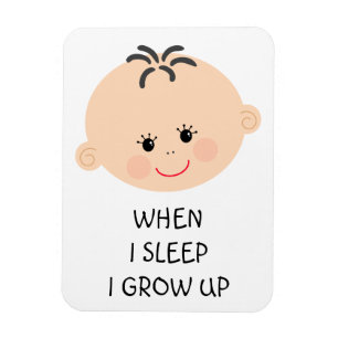 Baby smile magnet