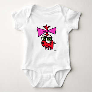 baby smirk snapsuit bodysuit