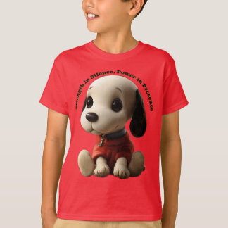 Baby Snoopy–Strength in Silence, Power in Presence T-Shirt