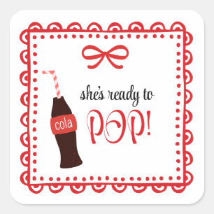 Baby Soda Ready to POP Sticker