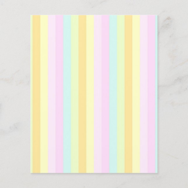 Baby Soft Pastels Flyer (Back)