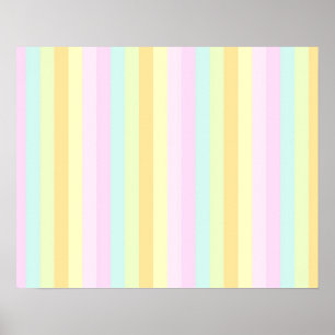 Baby Soft Pastels Poster
