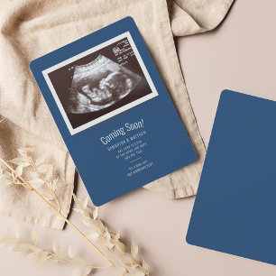 Baby Sonogram Coming Soon Pregnancy Announcement