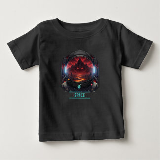 Baby Space Mystery Red Planet Graphic Tee