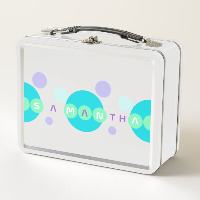 Baby Space to customise up to 8 letters Lunchbox (Front)